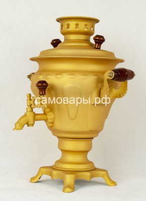 Электрический самовар "Русское золото" матовая груша на 2 литра (Ограниченная серия) в Шадринске - shadrinsk.mebel-74.com | фото