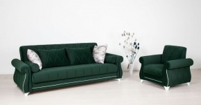 Комплект Роуз ТД 411 диван-кровать + кресло + комплект подушек в Шадринске - shadrinsk.mebel-74.com | фото