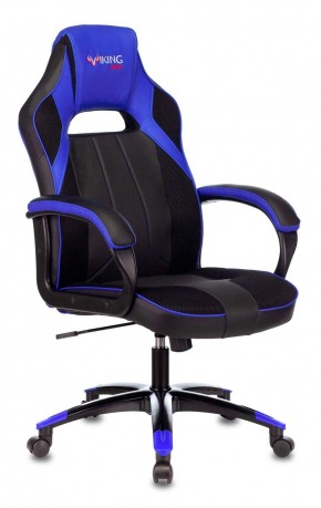 Кресло игровое Бюрократ VIKING 2 AERO BLUE черный/синий в Шадринске - shadrinsk.mebel-74.com | фото