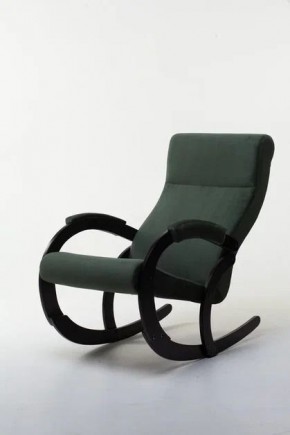 Кресло-качалка КОРСИКА 34-Т-AG (зеленый) в Шадринске - shadrinsk.mebel-74.com | фото