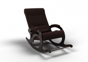 Кресло-качалка Тироль 12-Т-ГР (ткань/венге) ГРАФИТ в Шадринске - shadrinsk.mebel-74.com | фото