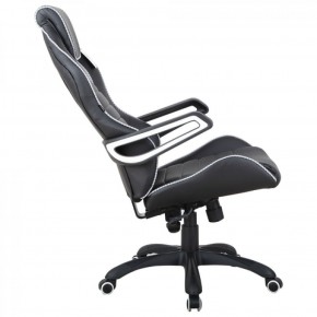 Кресло компьютерное BRABIX Techno Pro GM-003 (экокожа черное/серое, вставки серые) 531814 в Шадринске - shadrinsk.mebel-74.com | фото