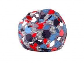 Кресло-мешок Мяч M (Geometry Slate) в Шадринске - shadrinsk.mebel-74.com | фото