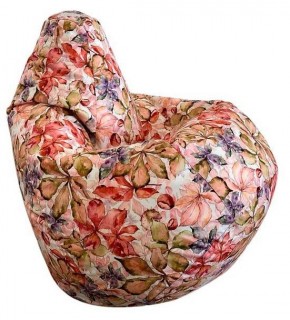 Кресло-мешок Цветы L в Шадринске - shadrinsk.mebel-74.com | фото