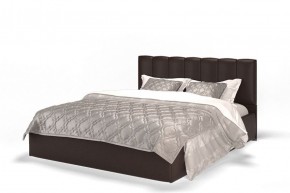 Кровать Элен 1600 + основание с ПМ (Лесмо brown) коричневый в Шадринске - shadrinsk.mebel-74.com | фото