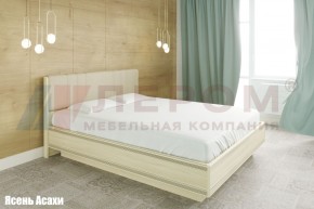 Кровать КР-1014 с мягким изголовьем в Шадринске - shadrinsk.mebel-74.com | фото