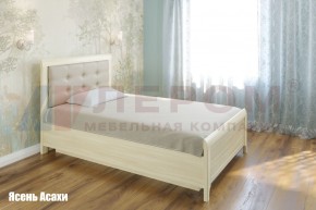 Кровать КР-1031 с мягким изголовьем в Шадринске - shadrinsk.mebel-74.com | фото