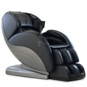 Массажное кресло PS6500 черно-серебряное в Шадринске - shadrinsk.mebel-74.com | фото